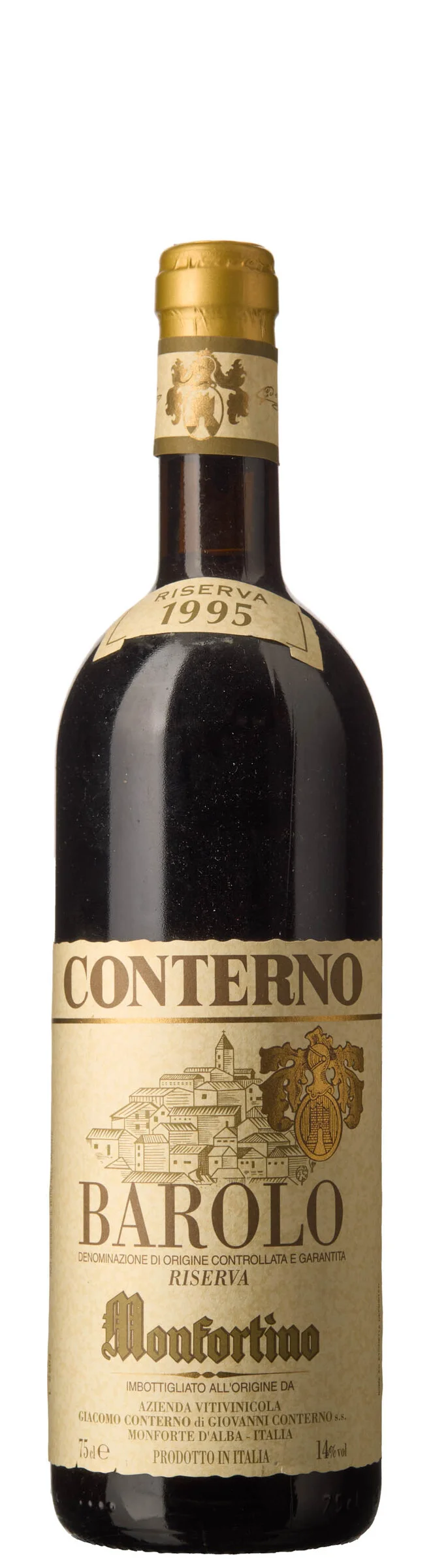 1 x Barolo Riserva Monfortino 1995, Giacomo Conterno — 1 x Barolo Riserva Monfortino 1995, Giacomo Conterno — Vin/Vin — Blomqvist