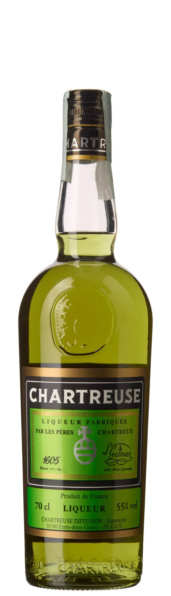 1 x Peres Chartreux Liqueur Chartreuse Verte Mise 2025 — 1 x Peres Chartreux Liqueur Chartreuse Verte Mise 2025 — Vin/Brennevin — Blomqvist
