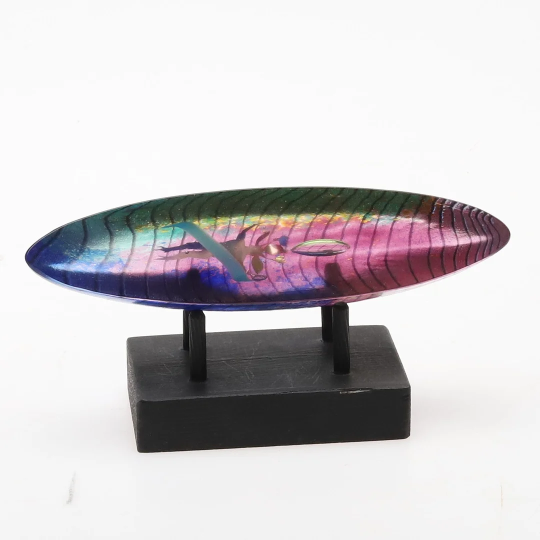 BERTIL VALLIEN. SKULPTUR, glas, båt, Kosta Boda, signerad. — Art glass — Örebro Stadsauktioner