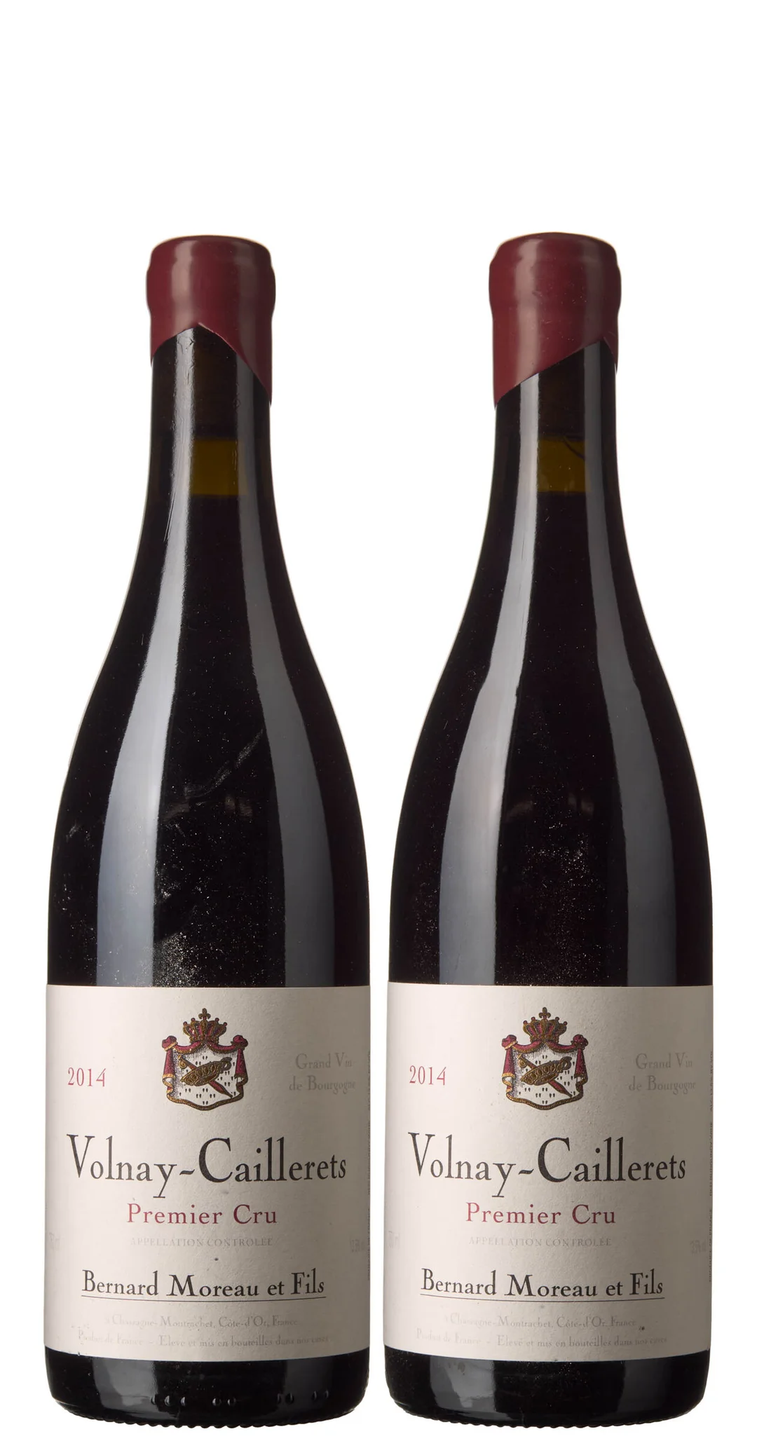 2 x Volnay 1er Cru Caillerets 2014, Bernard Moreau et Fils — 2 x Volnay 1er Cru Caillerets 2014, Bernard Moreau et Fils — Vin/Vin — Blomqvist