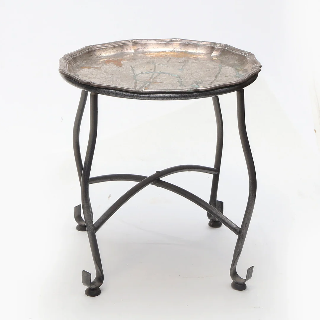 BRICKBORD, nysilver/metall. — Tables — Kalmar Auktionsverk