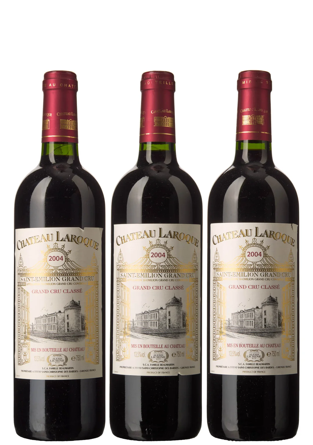 3 x Chateau Laroque 2004 — 3 x Chateau Laroque 2004 — Vin/Vin — Blomqvist