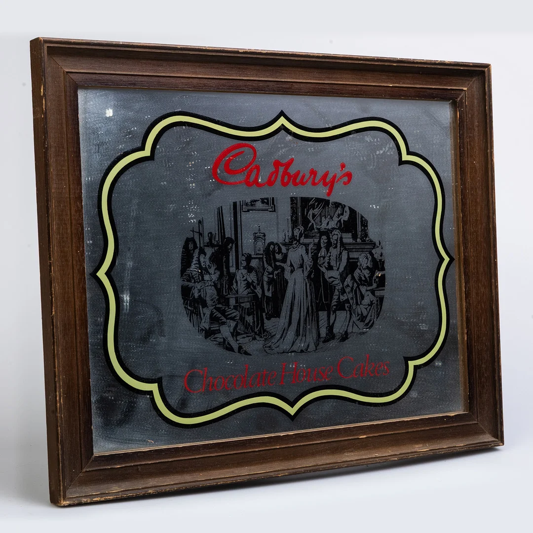 "CADBURY'S" ADVERTISING MIRROR. — Mirrors — Griffin’s Auctioneers