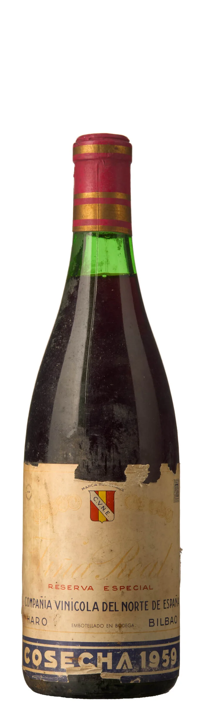 1 x Rioja Reserva Especial Vina Real 1959, CVNE — 1 x Rioja Reserva Especial Vina Real 1959, CVNE — Vin/Vin — Blomqvist