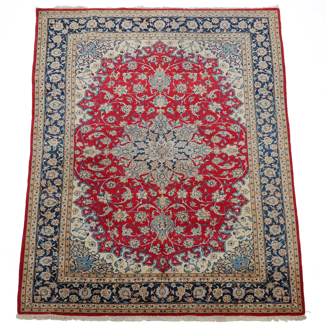 MATTA, handknuten, Nadjafabad, 376 x 260 cm. — Carpets — Halmstads Auktionskammare