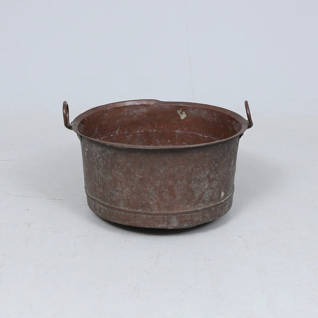 KOPPARBASE. — Pewter, Brass & Copper — Gomér & Andersson Linköping
