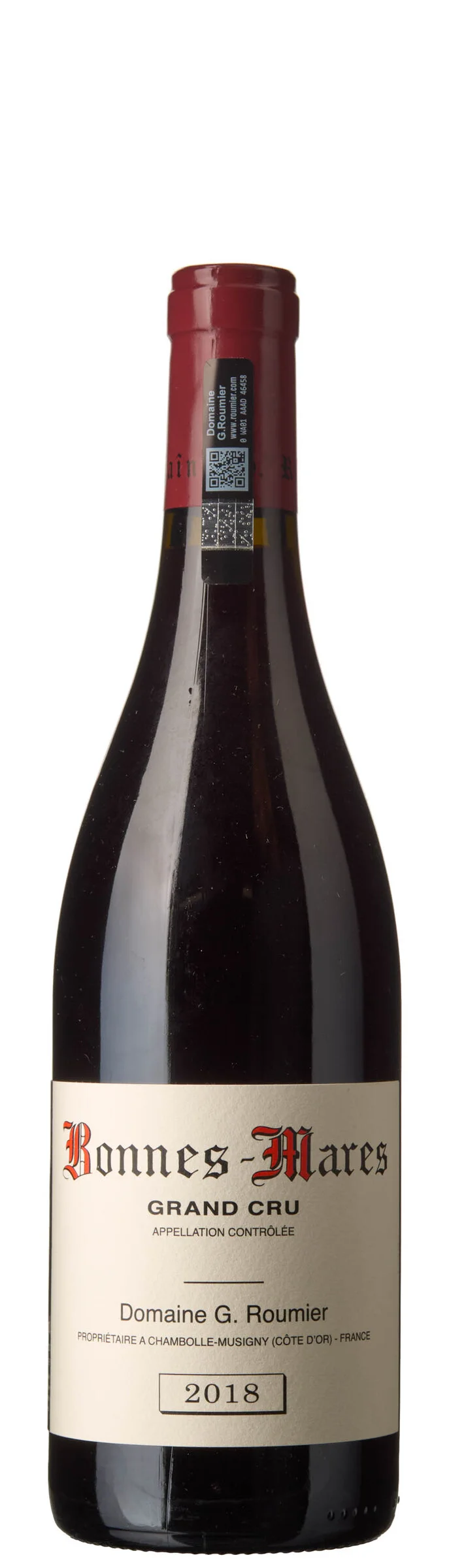 1 x Bonnes-Mares Grand Cru 2018, G. Roumier — 1 x Bonnes-Mares Grand Cru 2018, G. Roumier — Vin/Vin — Blomqvist