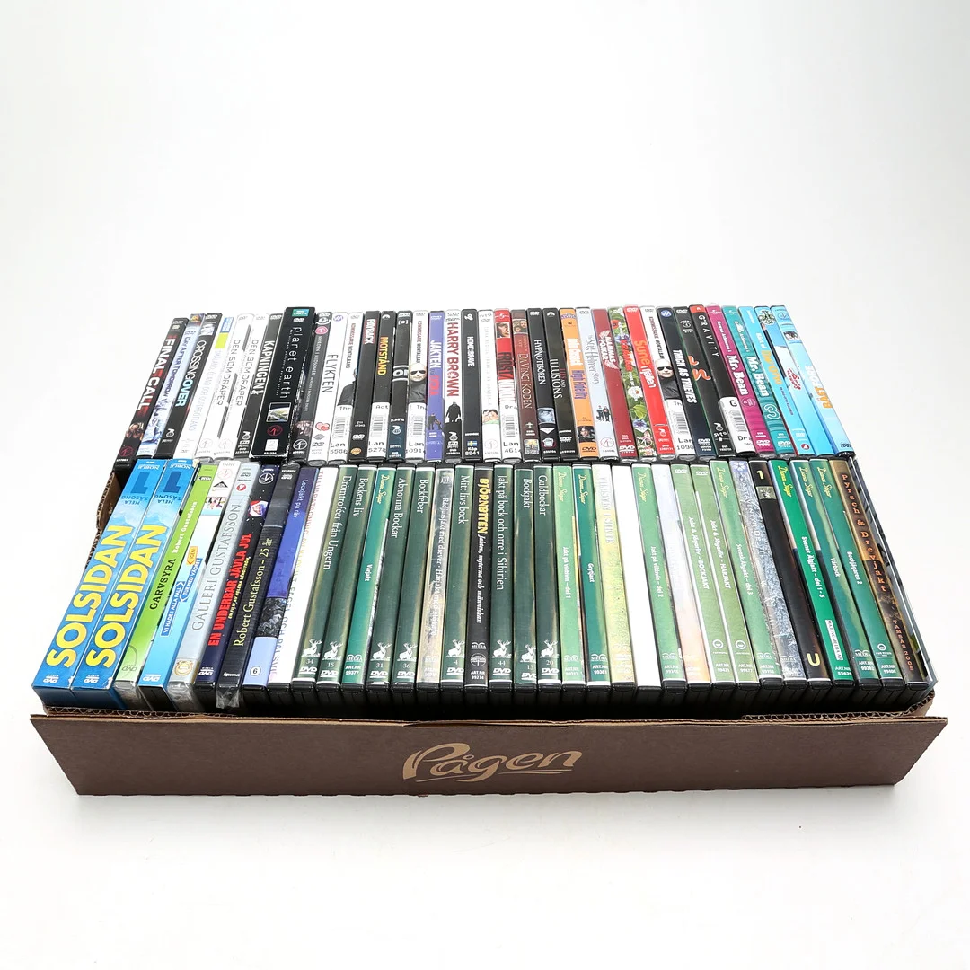 DVD-SAMLING. — Miscellaneous — Kalmar Auktionsverk