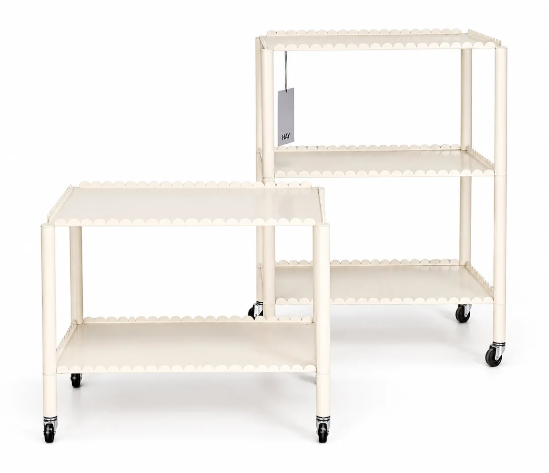 Muller Van Severen for HAY. Rolling tables / Trolleys (2) — Furniture/Coffee tables, occasional tables — Lauritz