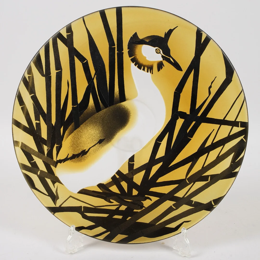 PAUL HOFF. Fat, glas, Kosta, signerat, numrerat 177/975. — Art glass — Ekenbergs Auktioner