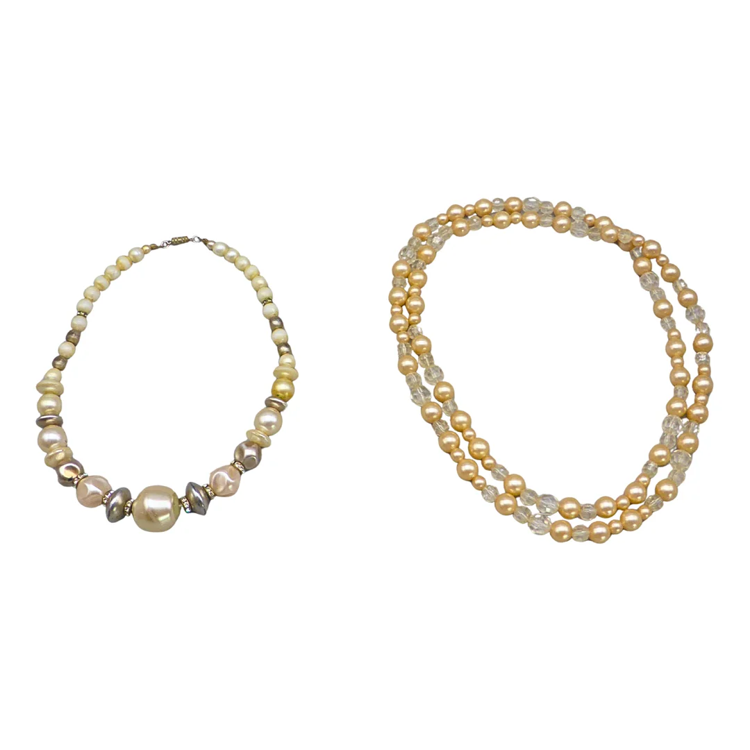 ZWEI PERLENKETTEN. — Jewellery — Auktionshaus Stuber's Hammerschlag