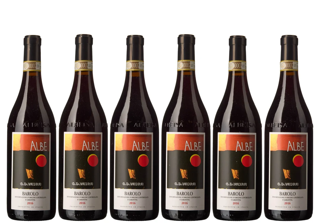 6 x Barolo Albe 2016, G.D. Vajra — 6 x Barolo Albe 2016, G.D. Vajra — Vin/Vin — Blomqvist