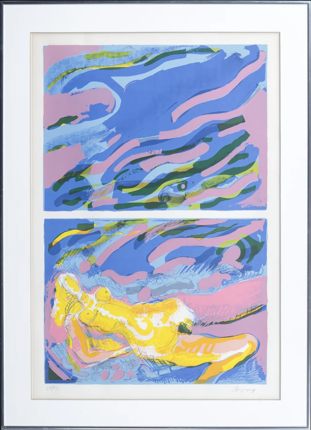 Jørgen Brynjolf. Lithograph. — Paintings and sculptures/Prints and photography — Lauritz