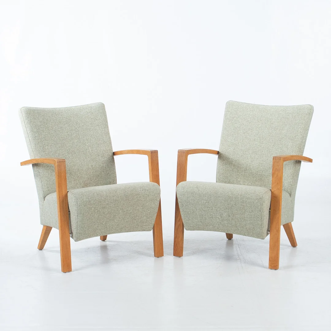 ARILD ALNES & HELGE TARALDSEN. Fåtöljer, ett par, ”Epos”, Brunstad, Norge. — Armchairs & Chairs — Laholms Auktionskammare