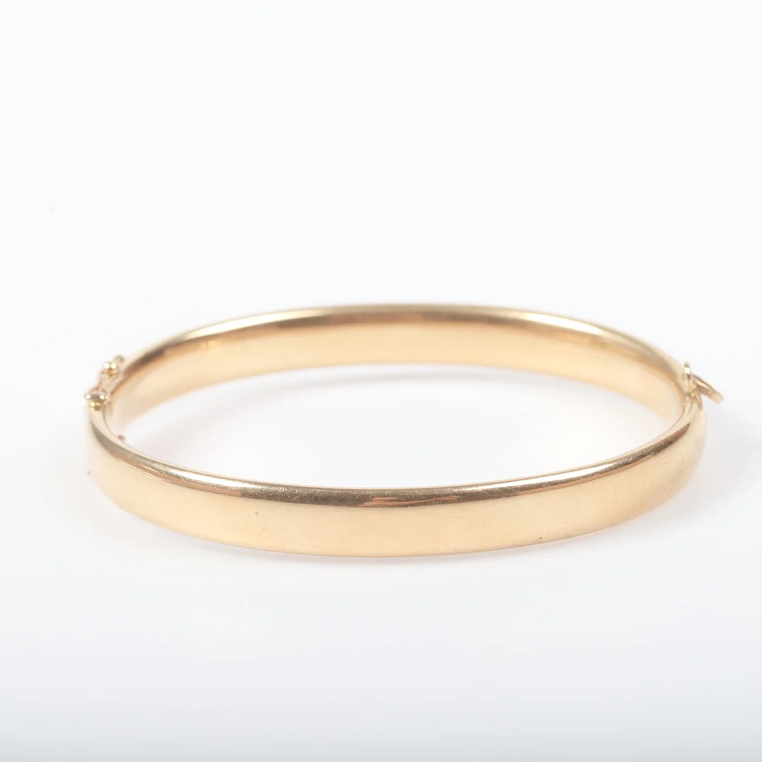 ARMBAND, stelt, 18 K guld. — Bracelets — Helsingborgs Auktionskammare