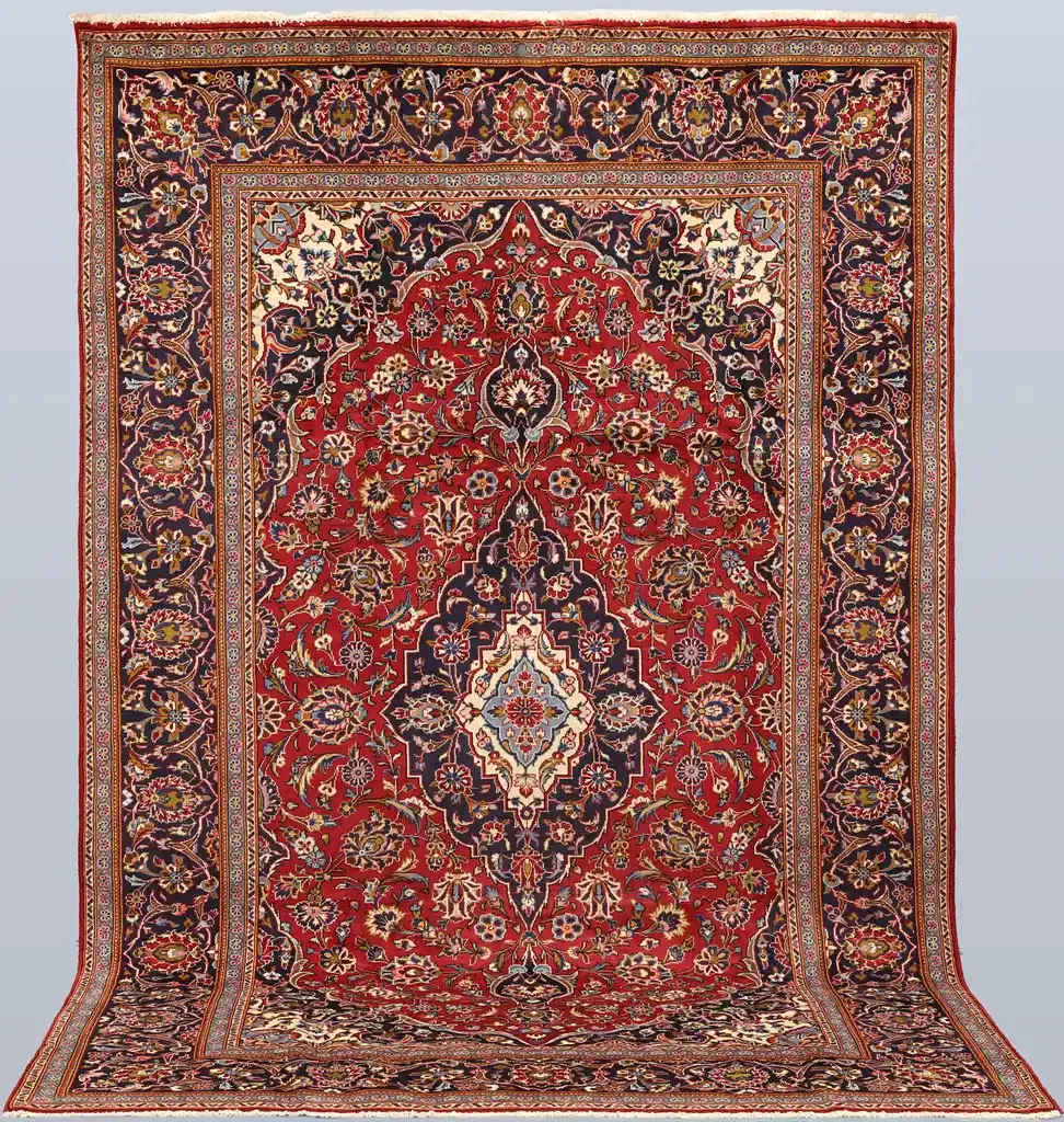 ORIENTMATTA. Keshan, 295 x 195 cm. — Oriental Carpets & Textiles — Gomér & Andersson Norrköping