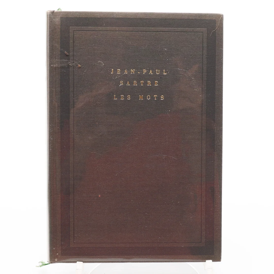 JEAN-PAUL SARTR'ES LES MOTS I SERIEN COLLECTION SOLEIL 1964 - NR. C 663 AV 4000 EXEMPLAR. ETT FINT EXEMPLAR. — Books — Crafoord Auktioner Lund