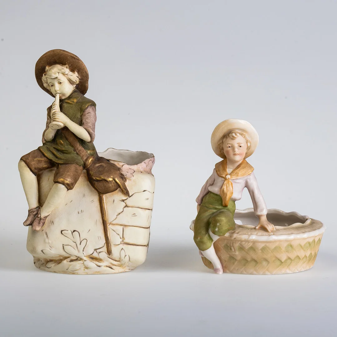 TWO CERAMIC ROYAL DUX VASES. — European — Griffin’s Auctioneers