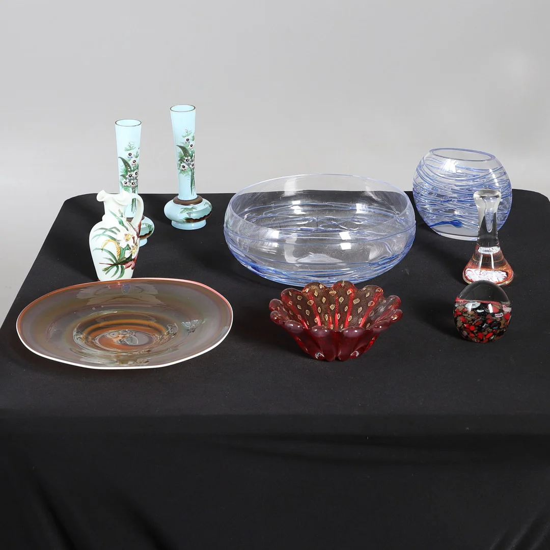 WILL SHAKESPEARE & OTHER GLASS. — Art glass — Lawrences Auctioneers