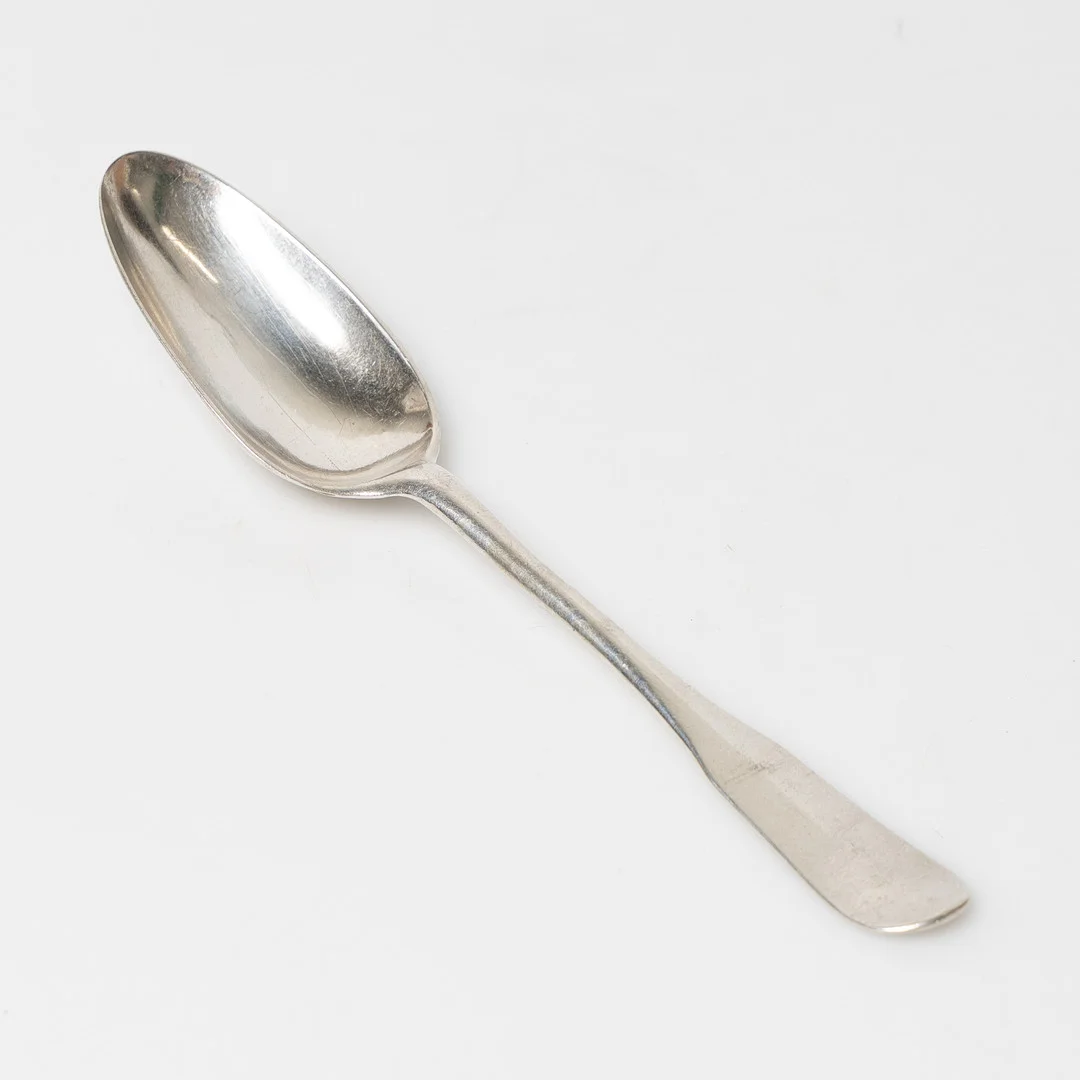 JOHANNES WESTE, sked, silver. Stockholm 1753. — Silver — Stockholms Auktionsverk Helsingborg