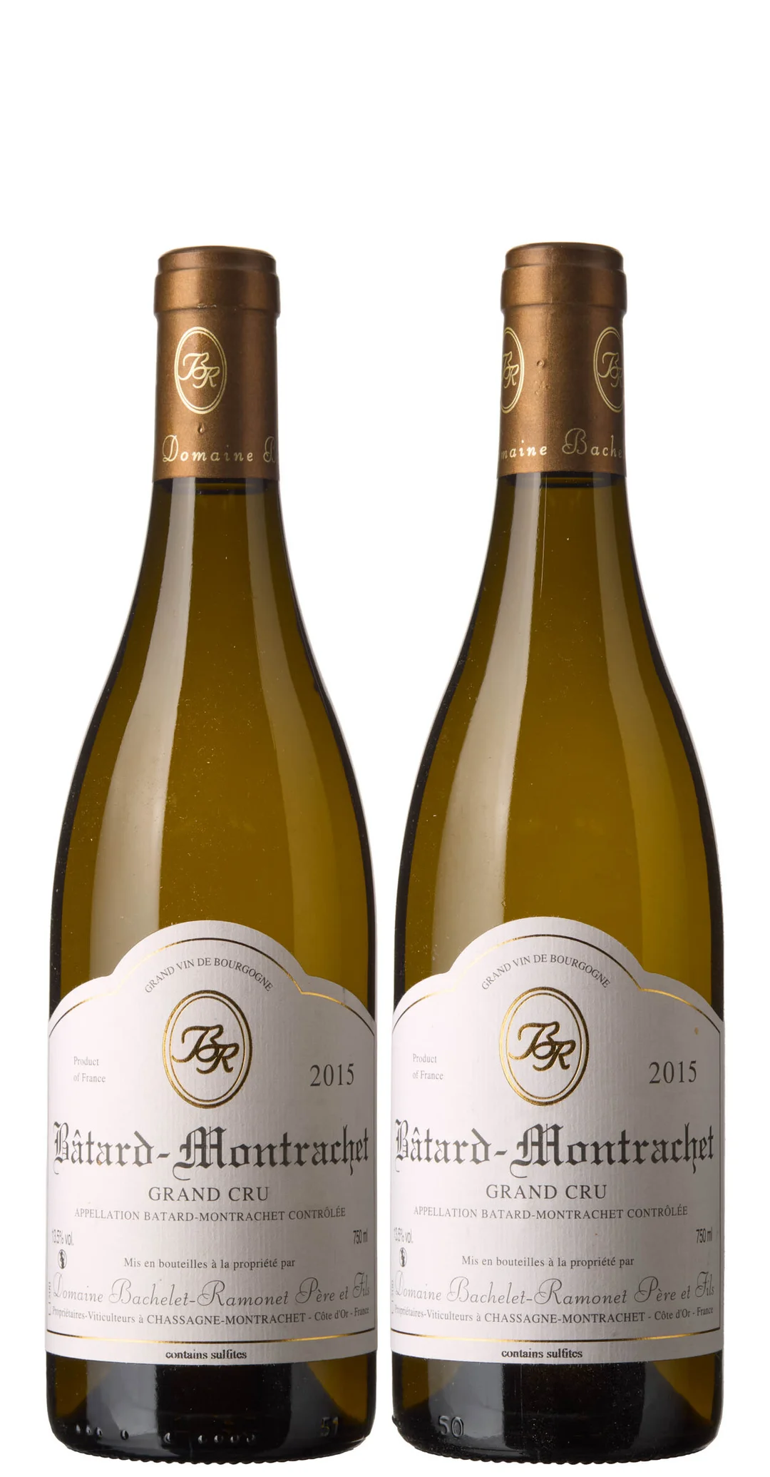 2 x Batard-Montrachet Grand Cru 2015, Bachelet-Ramonet Pere et Fils — 2 x Batard-Montrachet Grand Cru 2015, Bachelet-Ramonet Pere et Fils — Vin/Vin — Blomqvist