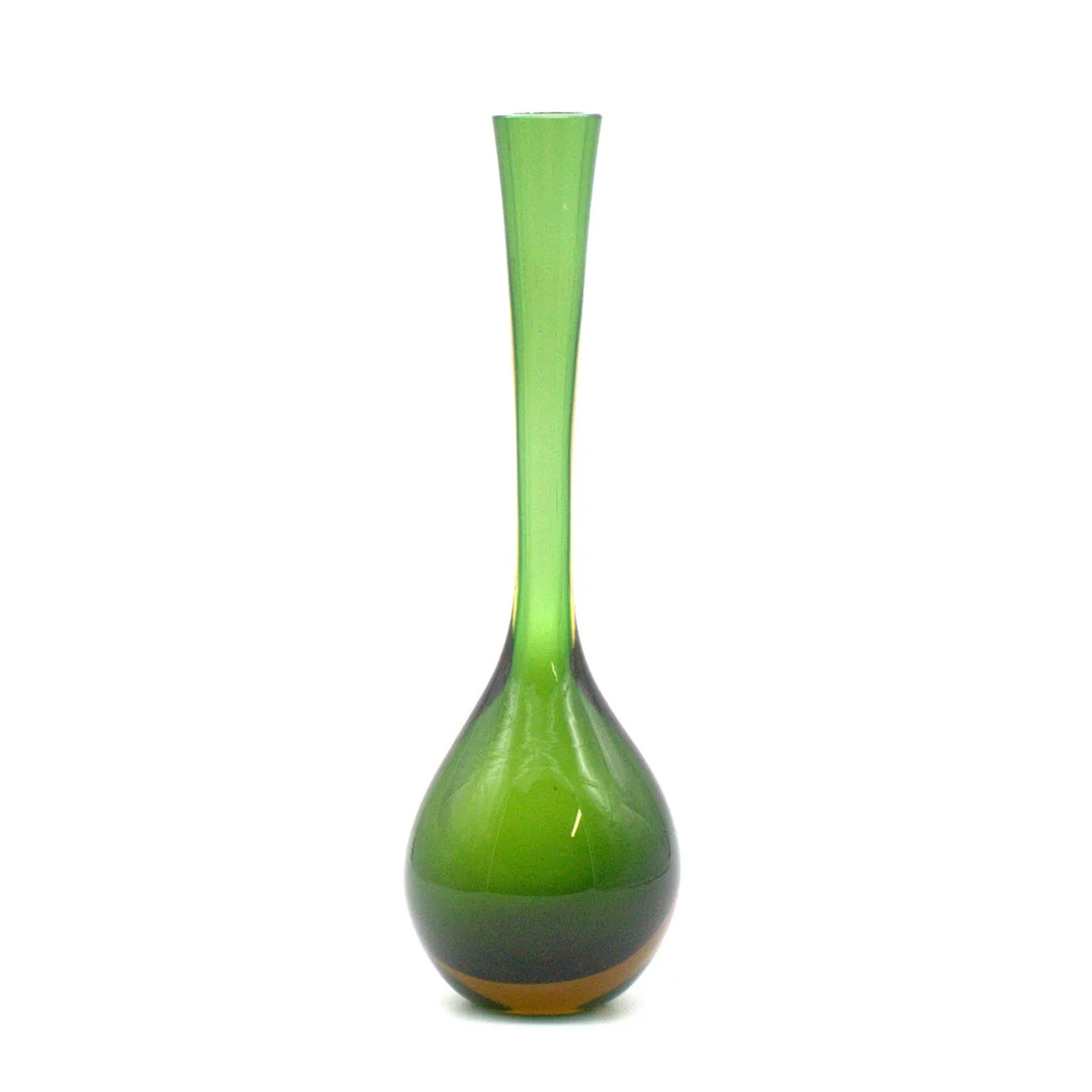 FLAVIO POLI. Mundgeblasene Murano Bodenballon-Vase. — Art glass — Kunst- und Auktionshaus Kleinhenz
