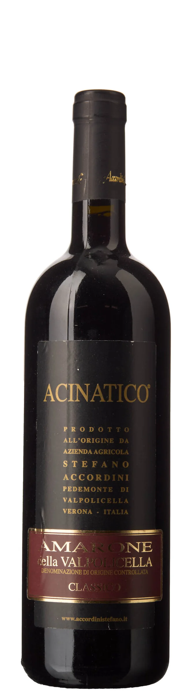 1 x Amarone della Valpolicella Classico Acinatico 2000, Stefano Accordini — 1 x Amarone della Valpolicella Classico Acinatico 2000, Stefano Accordini — Vin/Vin — Blomqvist
