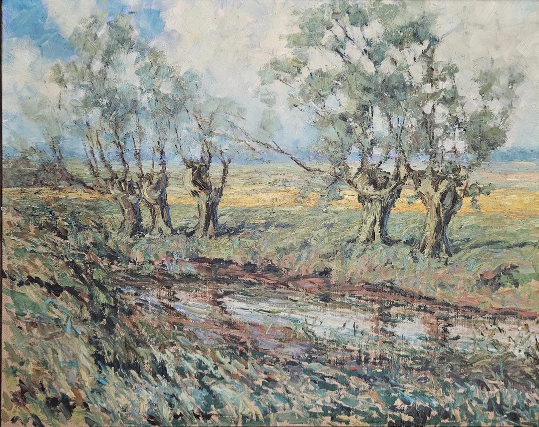 OKÄND KONSTNÄR. Olja på duk, osignerad. — Paintings — Auktionshuset Thörner & Ek