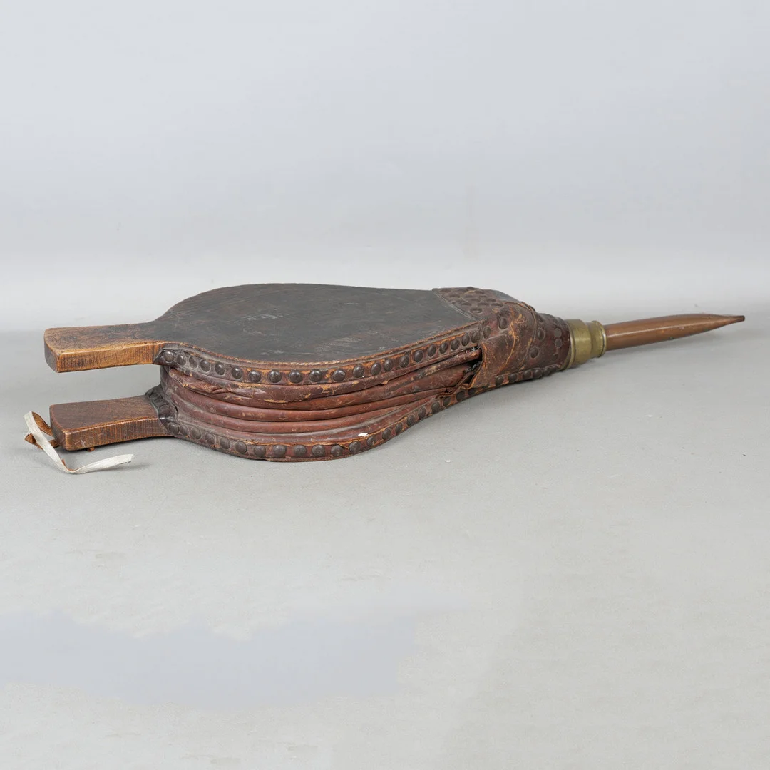 A LARGE PAIR OF 19TH CENTURY FIRE BELLOWS. — Miscellaneous — Bishop & Miller