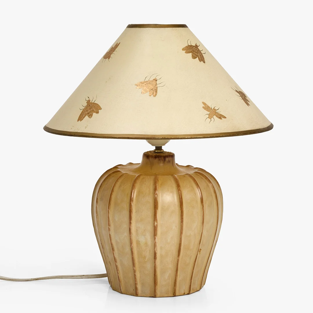 ANNA-LISA THOMSON, bordslampa, Swedish Modern, keramik. — Table Lamps — Crafoord Auktioner Stockholm