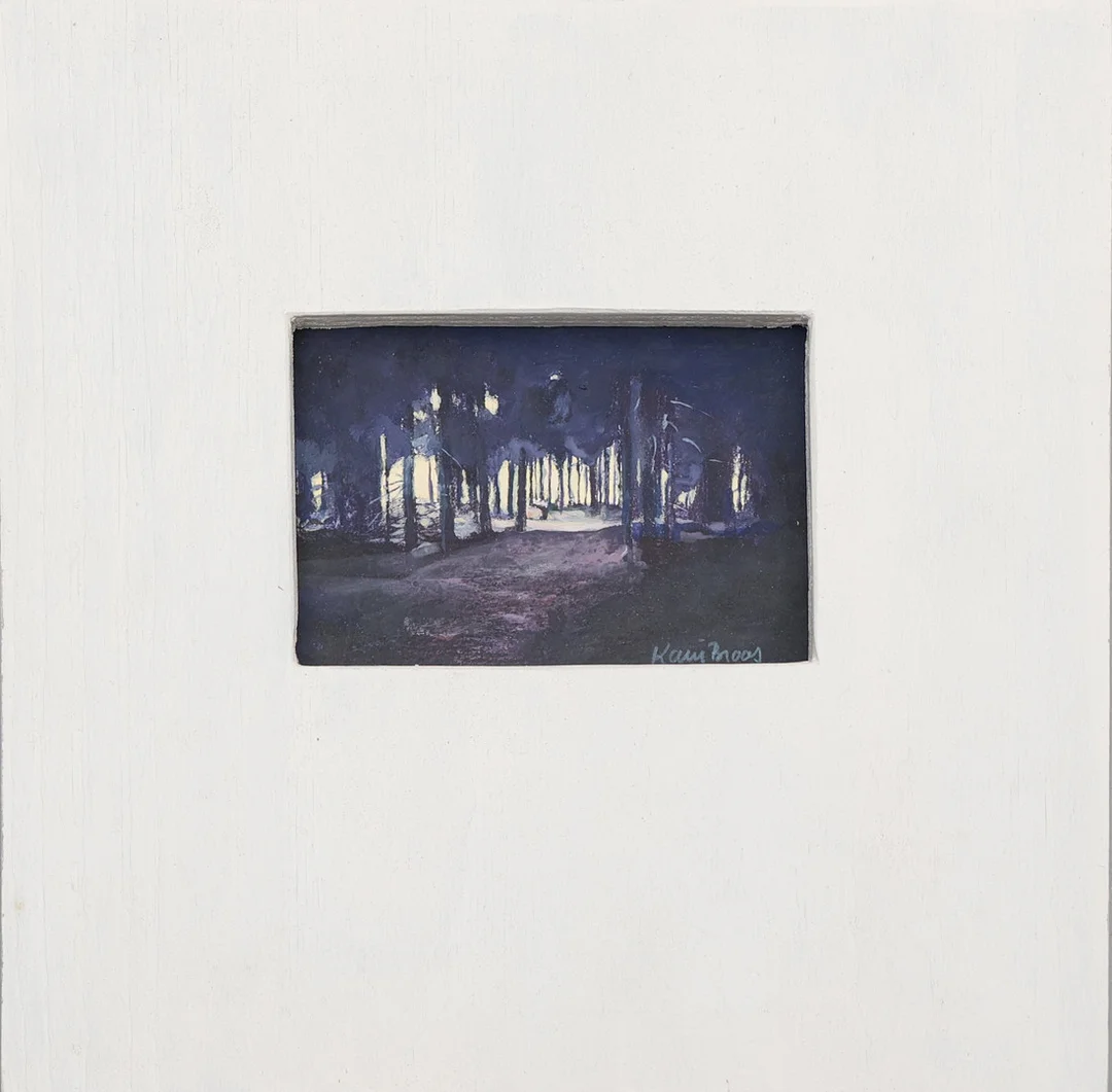 KARIN BROOS. Akryll på pannå, signerad. — Paintings — Södermanlands Auktionsverk