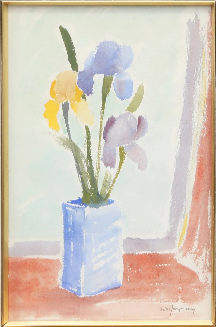 GILLIS MAGNUSSON. AKVARELL, signerad. — Paintings — Kalmar Auktionsverk