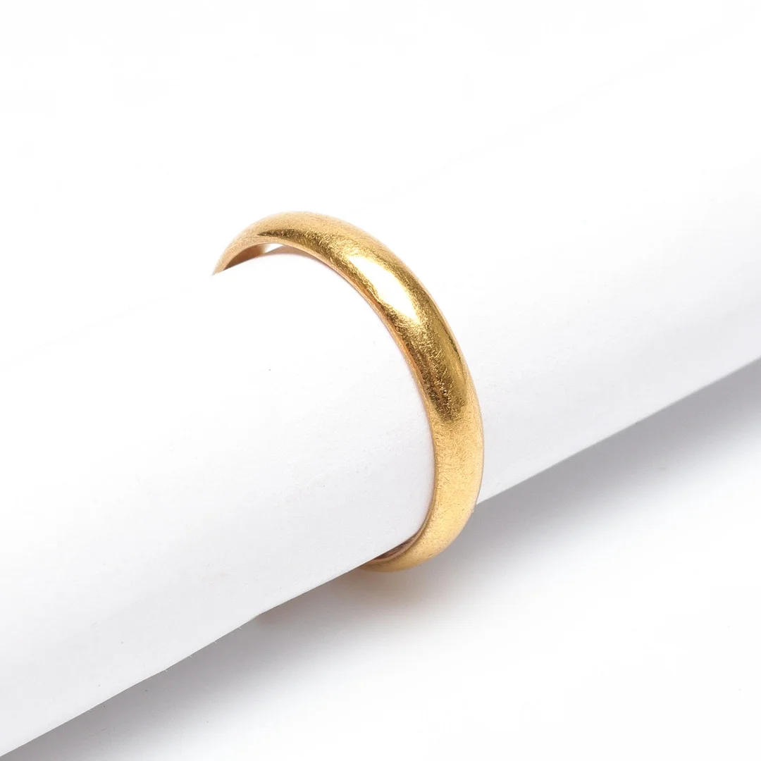 RING, guld, 23k, ca 3,9 gram. — Rings — Gomér & Andersson Linköping