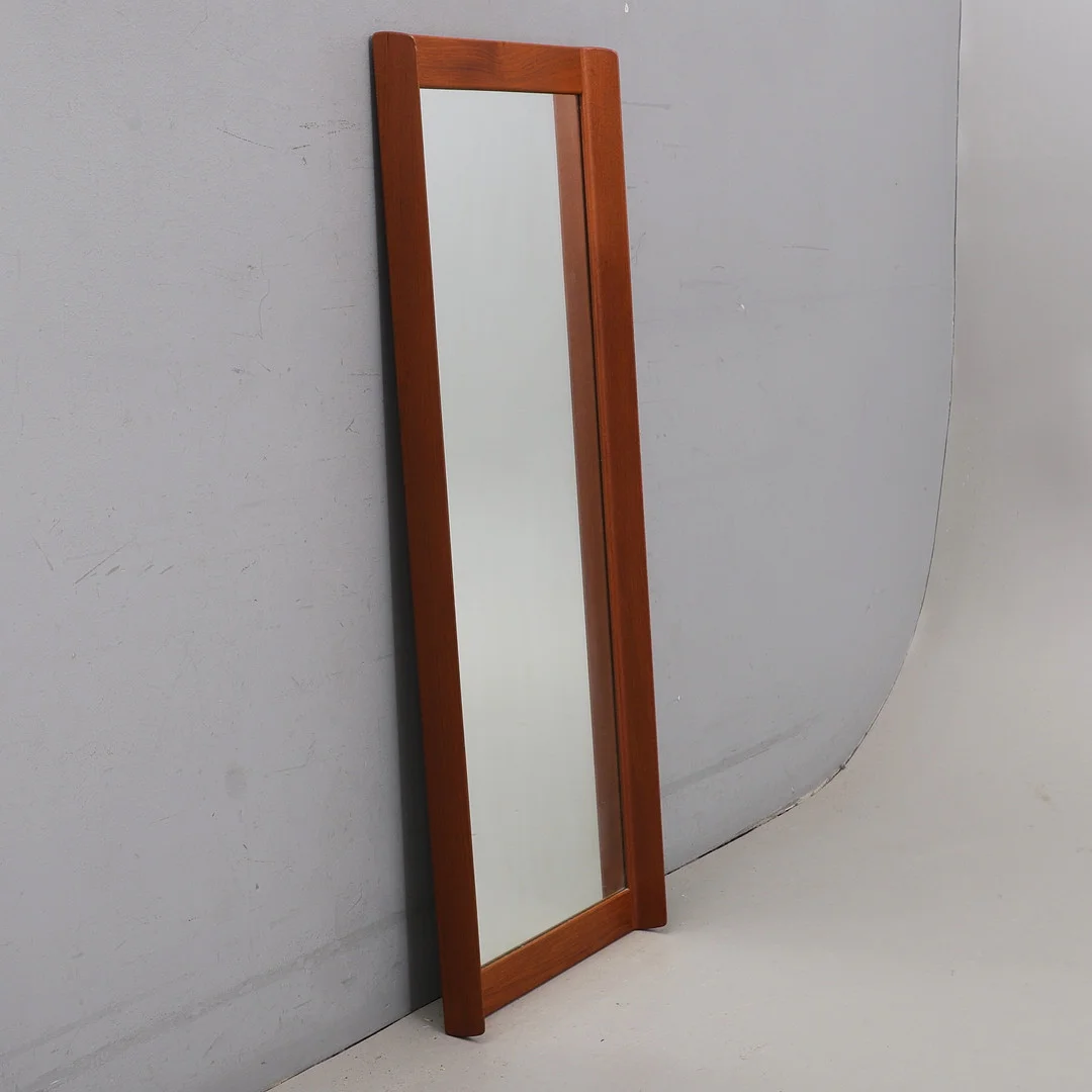 SPEGEL, teak, 1960-tal. — Mirrors — Växjö Auktionskammare