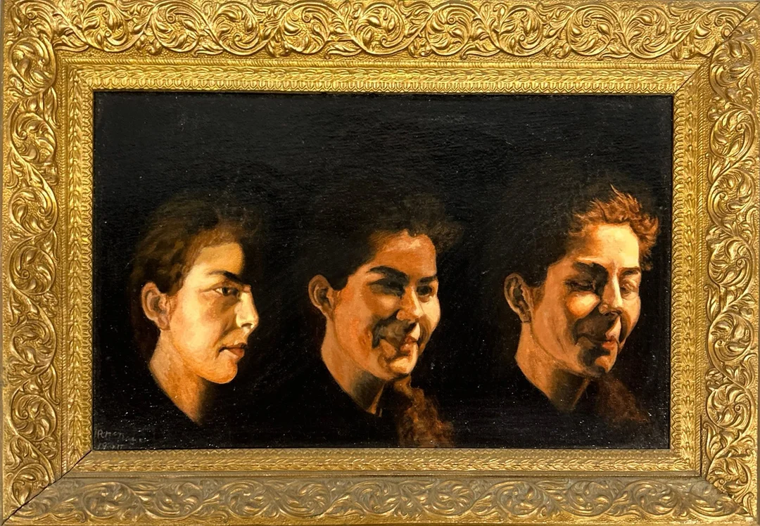 ROBIN MCTIGUE. OIL ON CANVAS. — Paintings — Chalkwell Auctions