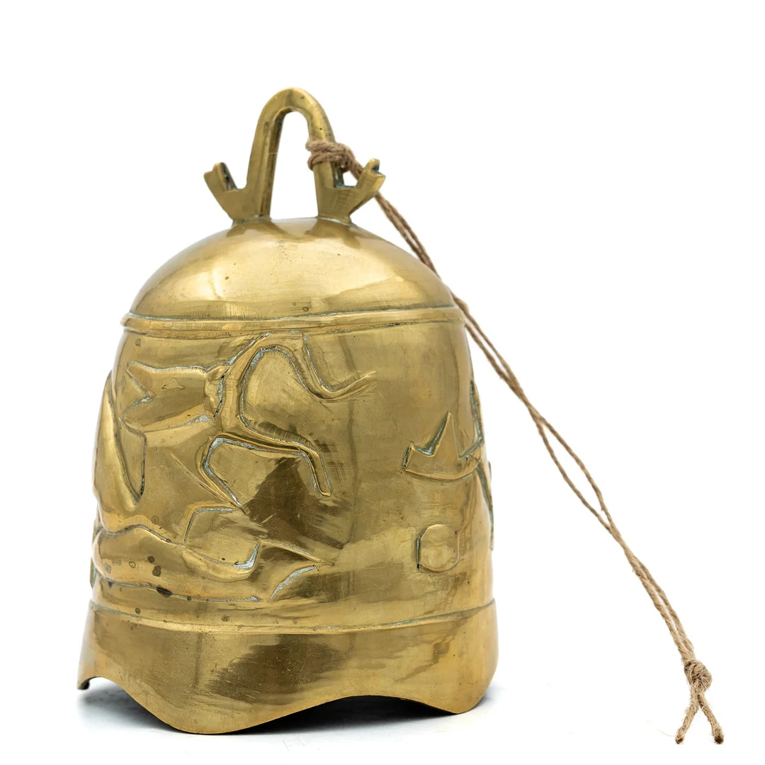 TEMPELKLOCKA, Kina, mässing, 1900-tal. — Other — Norrlands Auktionsverk