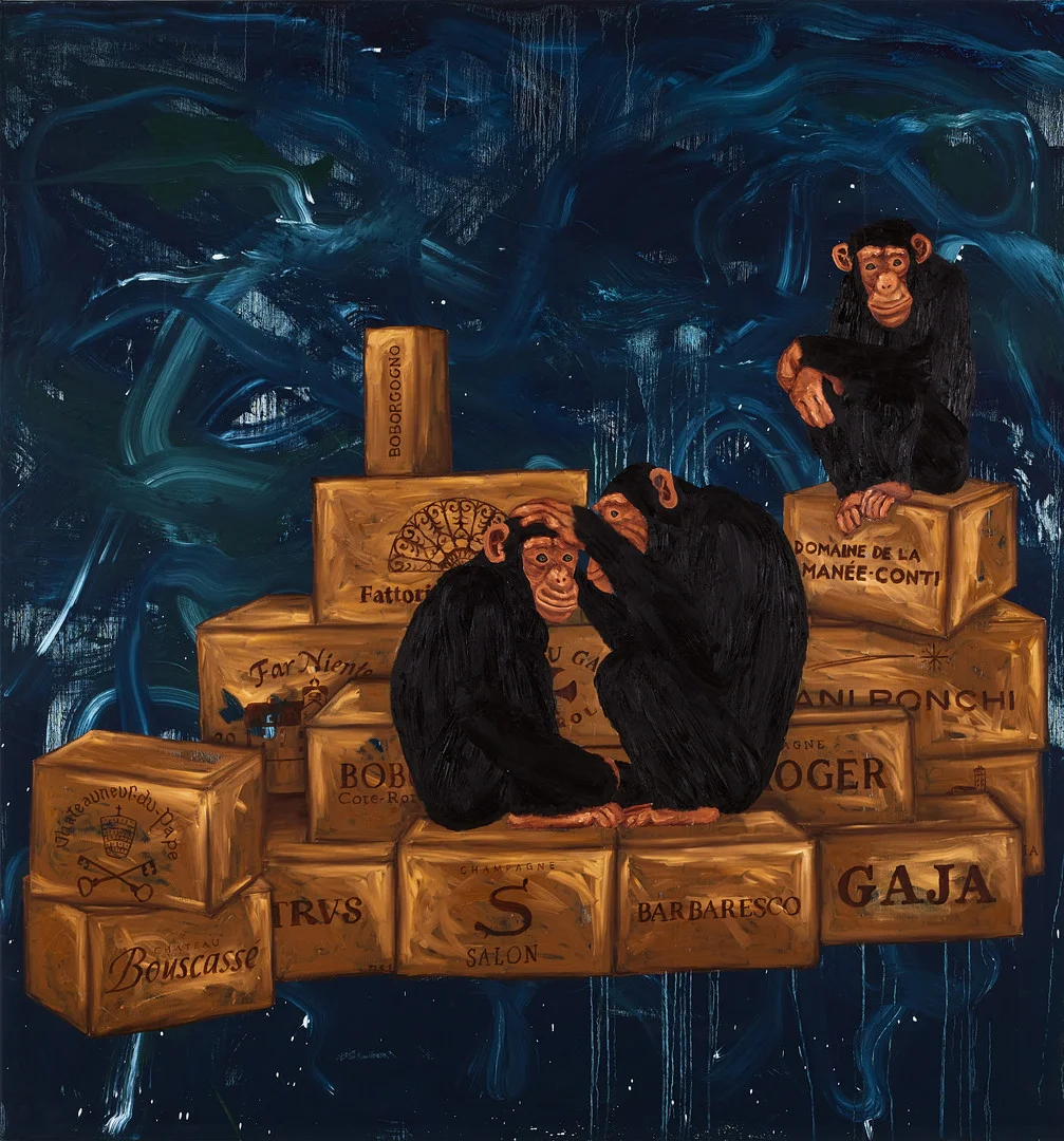BOBO WALLMANSSON. "A single look and then I knew". — Paintings — Stockholms Auktionsverk Magasin 5