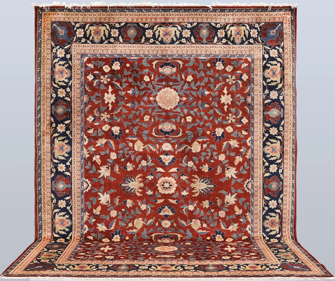 MATTA. Zigler, 360 x 274 cm. — Oriental Carpets & Textiles — Södermanlands Auktionsverk