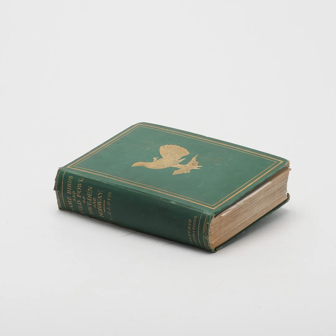 LLOYD LLEWELLYN. "Game birds and wild fowl of Sweden and Norway", second edition, London 1867. — Books — Uppsala Auktionskammare