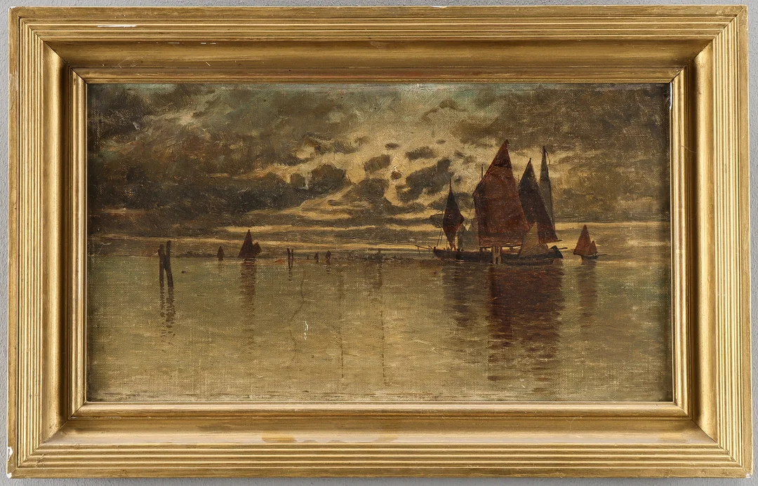 ENGELSK SKOLA, 1800-talets andra hälft. — Paintings — Karlstad Hammarö Auktionsverk