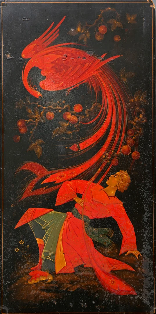 RUSSIAN SCHOOL, 20TH CENTURY. Phoenix. — Paintings — Balclis