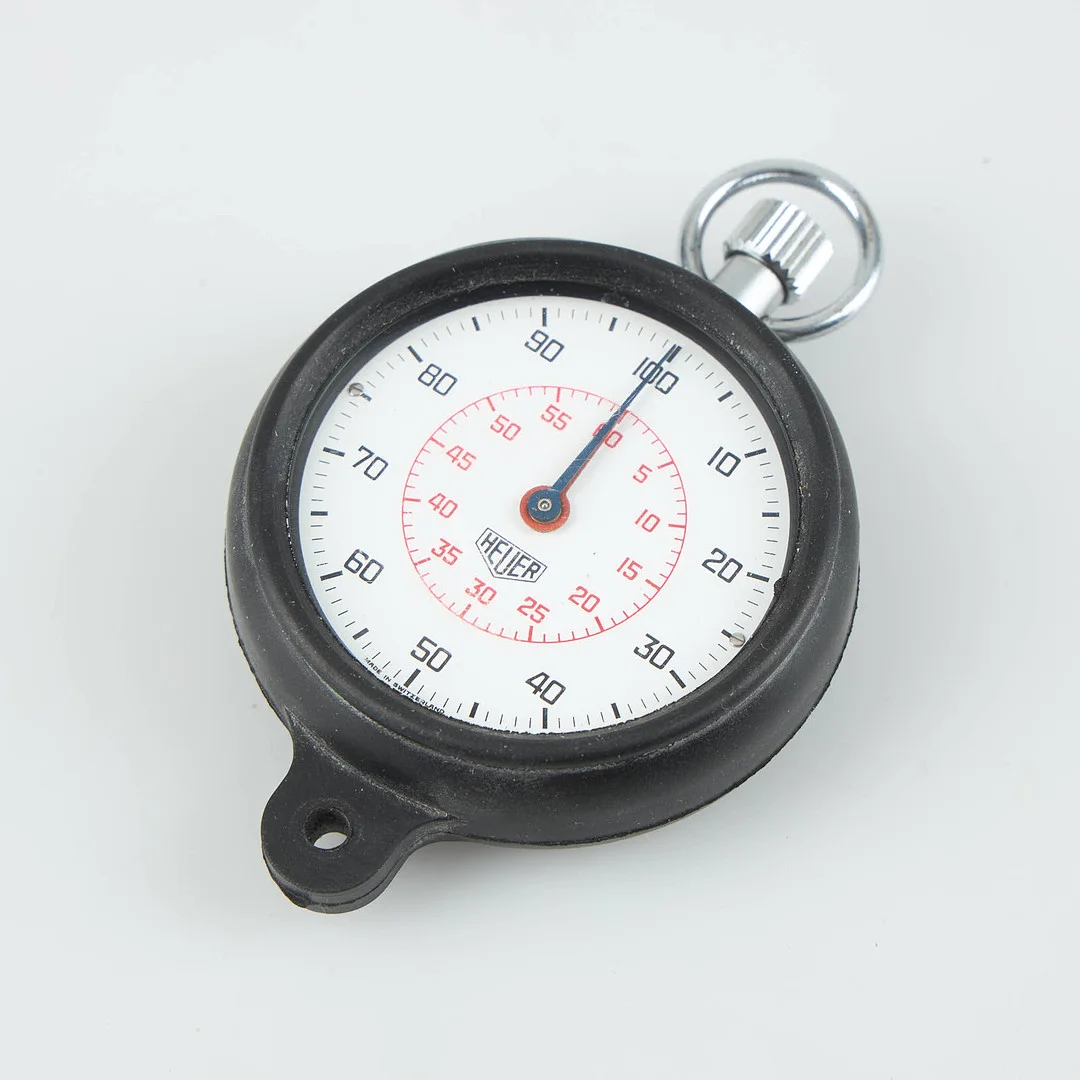 STOPPUR, Heuer 501.213, 53 mm, 1970-talet. — Pocket & Stop Watches — Stockholms Auktionsverk Helsinki
