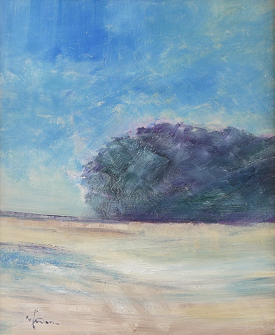 OIDENTIFIERAD KONSTNÄR. Oljemålning, Kustmotiv, signeradm. — Paintings — Metropol Auktioner