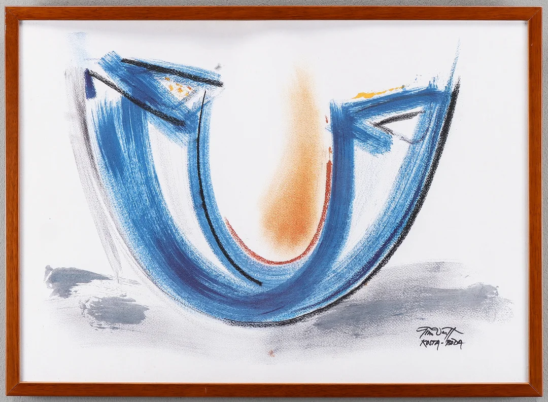 GÖRAN WÄRFF. Komposition. — Engravings & Prints — Karlstad Hammarö Auktionsverk