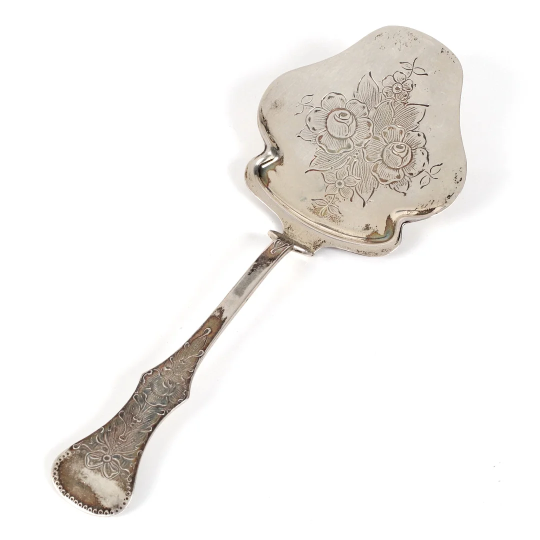 UPPLÄGGNINGSBESTICK, silver, 1900-tal. — Silver — Stadsauktion Sundsvall
