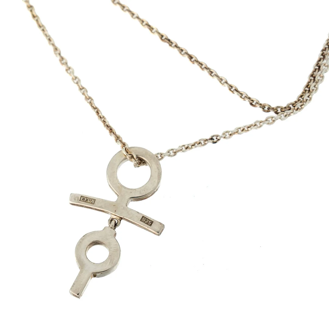 EFVA ATTLING. Collier med hänge, "Little Feminine", Sterling Silver. — Necklace — Norrlands Auktionsverk