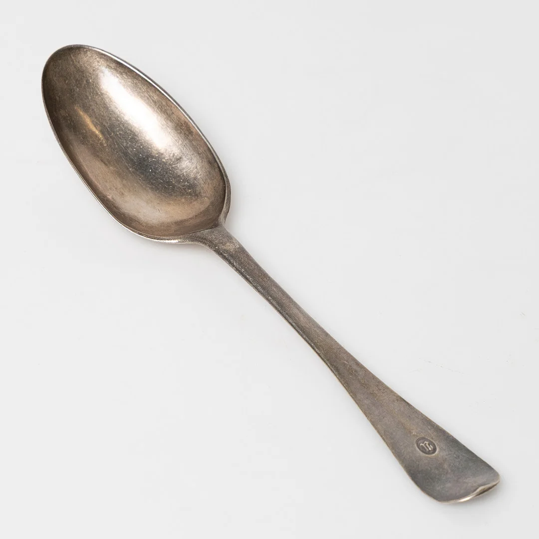 DIDRIK HEITMÜLLER, sked, silver. Nyköping 1779. — Silver — Stockholms Auktionsverk Helsingborg