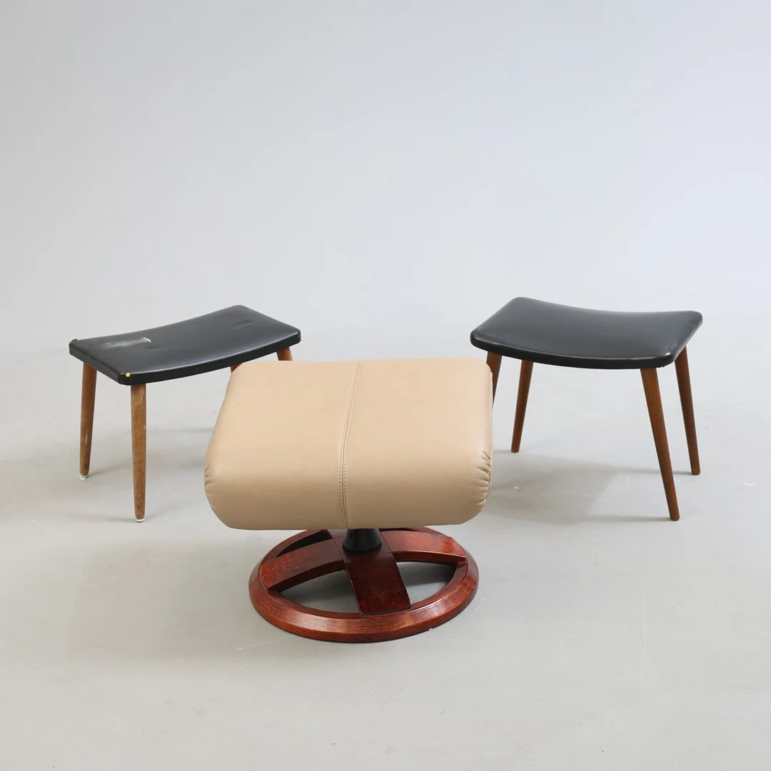 PALLAR, 3 st, Danmark, 1960-tal. — Armchairs & Chairs — Gomér & Andersson Nyköping