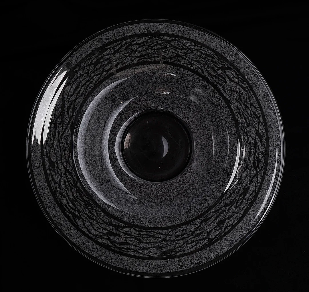 CHARLES SCHNEIDER. Centerpiece. — Art glass — Balclis