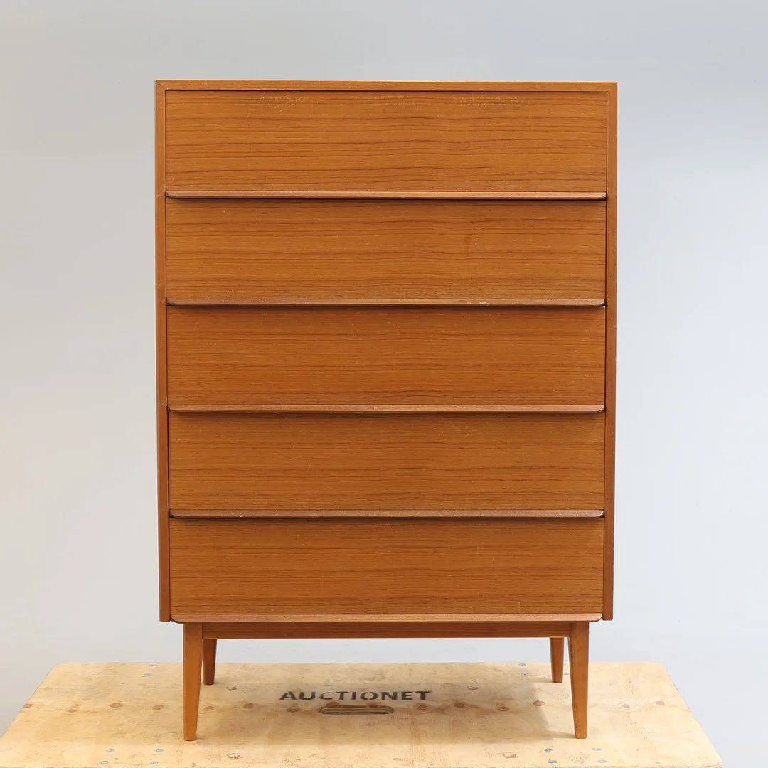 BYRÅ, teak, 1950/60-tal. — Chests of drawers — Gomér & Andersson Nyköping